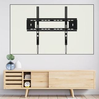 E97 - Khung treo tivi [60-110inch] Giá treo tivi phẳng sát tường loại lớn. Tải trọng 118kg - Ergotek