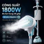 Bàn Là Hơi Nước Cây Đứng QCOOKO Công Suất 1800W, Bàn ủi hơi nước cầm tay ủi mọi loại vải