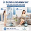 Bàn Là Hơi Nước Cây Đứng QCOOKO Công Suất 1800W, Bàn ủi hơi nước cầm tay ủi mọi loại vải