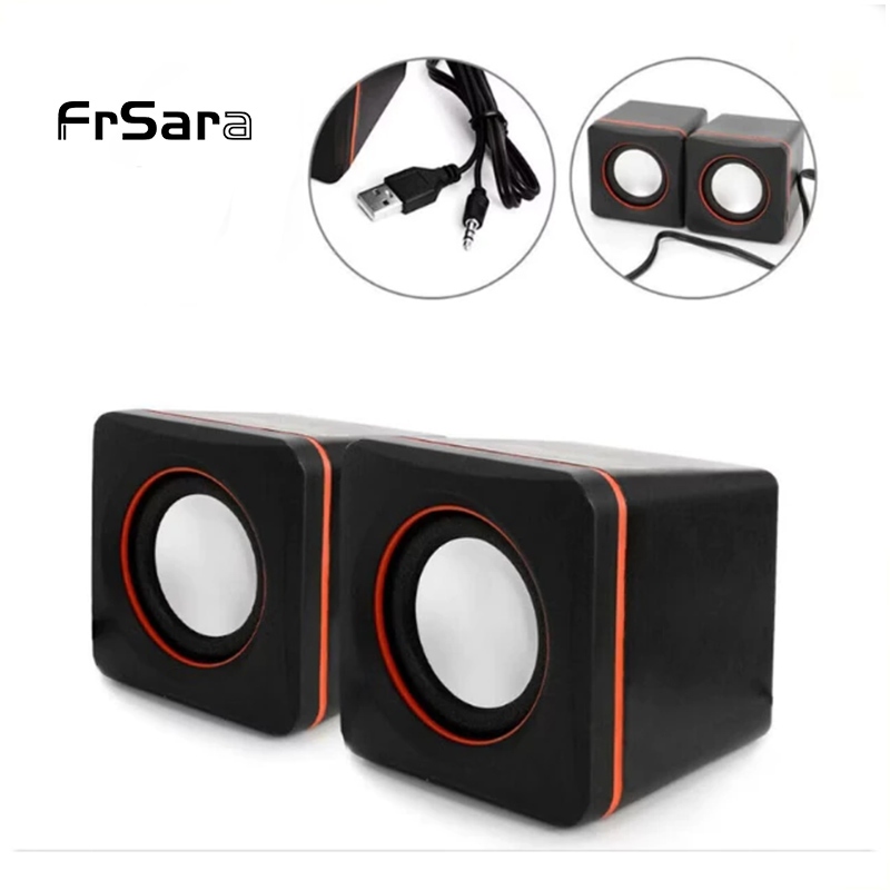 Loa máy tính, loa mini, bass siêu mạnh, âm trầm khỏe, thích hợp dùng cho PC, laptop trên bàn.