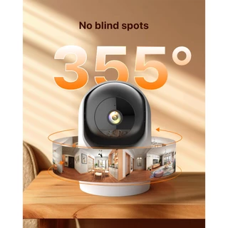 Camera WiFi trong nhà Tenda CP3/CP3 PRO/CP7 Full HD 3MP/5MP, Xoay ngang/nghiêng 360°, Tương tác hai chiều
