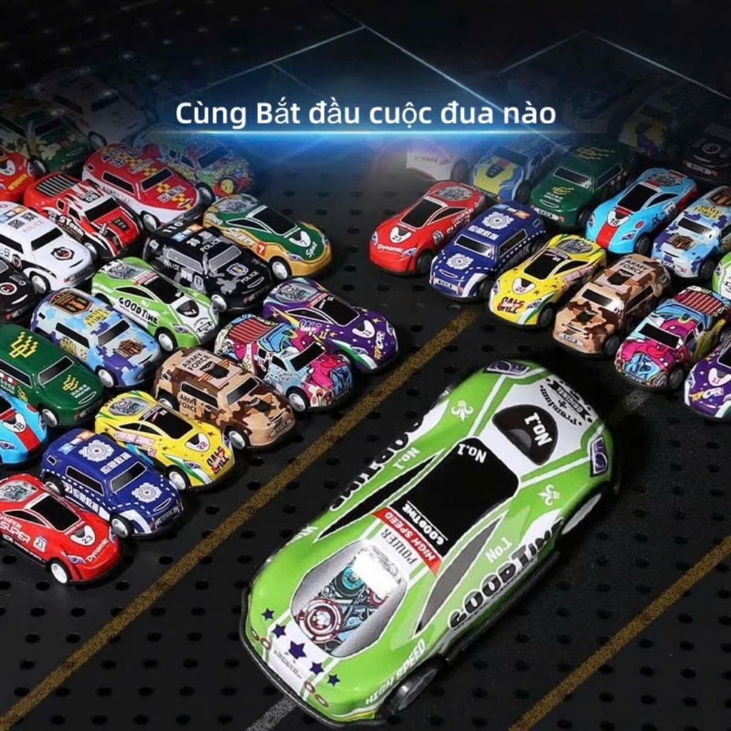 Thùng 30 Xe Ô Tô Đồ Chơi Hợp Kim, Combo Kèm Hộp Đựng Hàng Loại 1 Đồ Chơi Ô Tô Cho Bé BEERSHOP.TOYS