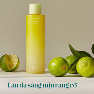 Nước hoa hồng sáng da GOODAL Green Tangerine Vita C Toner chiết xuất quýt xanh 300ml