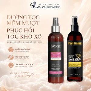 Xịt Dưỡng Tóc Karseell Pallamina 150ml/300ml | Xịt Đạm Dưỡng Mềm, Hỗ Trợ Bảo Vệ Tóc Khi Tạo Kiểu.