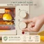 Lò nướng mini RAF Lò nướng đối lưu điện đa năng dung tích 12L công suất 600W thích hợp làm bánh quay thịt