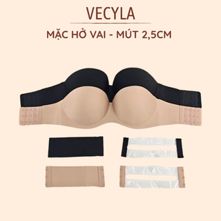 Áo Ngực Nữ VECYLA, Áo Lót Nữ Nâng Ngực Không Dây tôn vòng 1 quyến rũ sexy trẻ trung mã A218