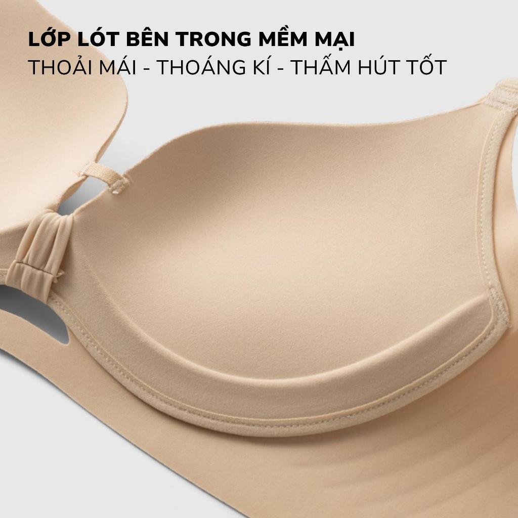 Áo Ngực Su Đúc Làm Mát Santony AD51 - Mút Dày 2.5cm Nâng Đẩy, Cúp Trơn Không Gọng