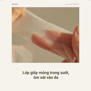 Mặt nạ giấy dưỡng ẩm, dịu da GOODAL Tea Tree Infused Water Mild Sheet Mask chiết xuất trà xanh 20G