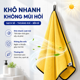 Khăn Tắm Chó Mèo Siêu Thấm Hút, Khô Nhanh Sau Khi Tắm, Mềm Mại Không Hại Da Thú Cưng