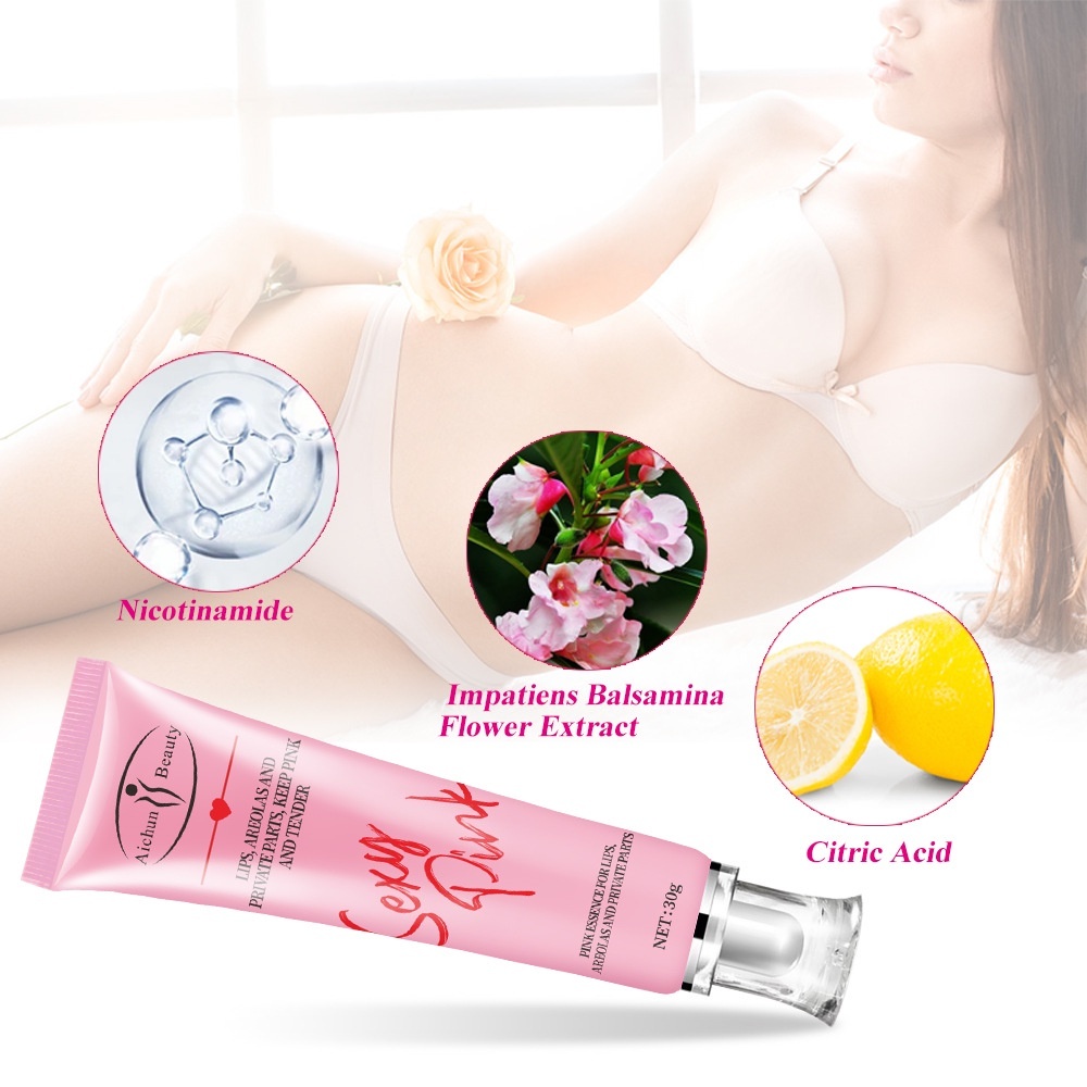 Kem làm hồng vùng bikini môi_nhũ hoa__collagen ngừa khô nứt môi,làm  tự nhiên, Không chứa siliconi