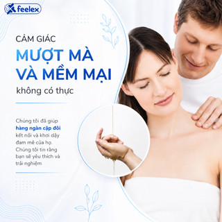 Tinh dầu massage body Feelex thư giãn giảm stress dưỡng ẩm tăng cảm giác không bết dính dễ dàng rửa sạch 300ml