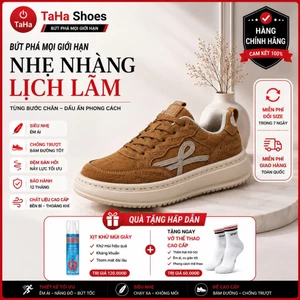 Giày Sneaker Lituo Sport Casual Unisex Nâu Kem - PH0036
