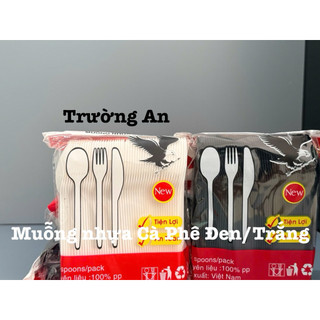 Bịch 100 Muỗng Nhựa 15cm Dùng 1 Lần