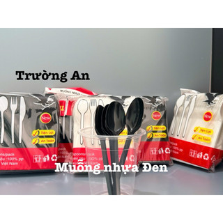 Bịch 100 Muỗng Nhựa 15cm Dùng 1 Lần