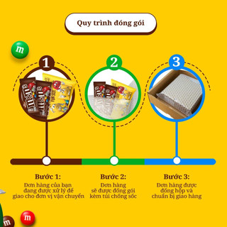 [Quà tặng không bán] Gói Socola đậu phộng M&M's 37g