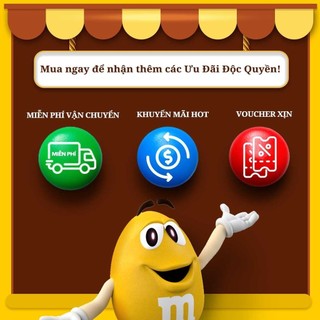 [Quà tặng không bán] Gói Socola đậu phộng M&M's 37g