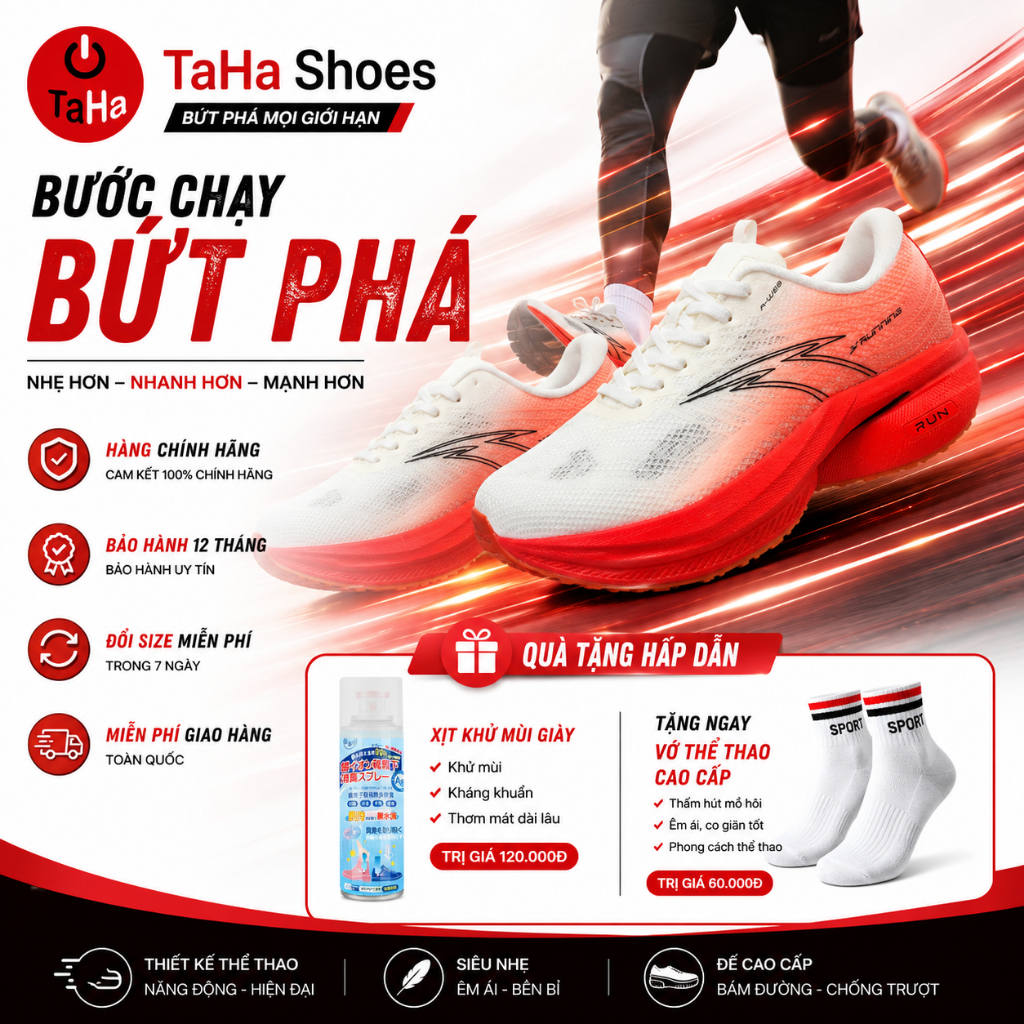 Giày Thể Thao Cao Cấp Lituo Sport - PH0006 HÀNG CHÍNH HÃNG