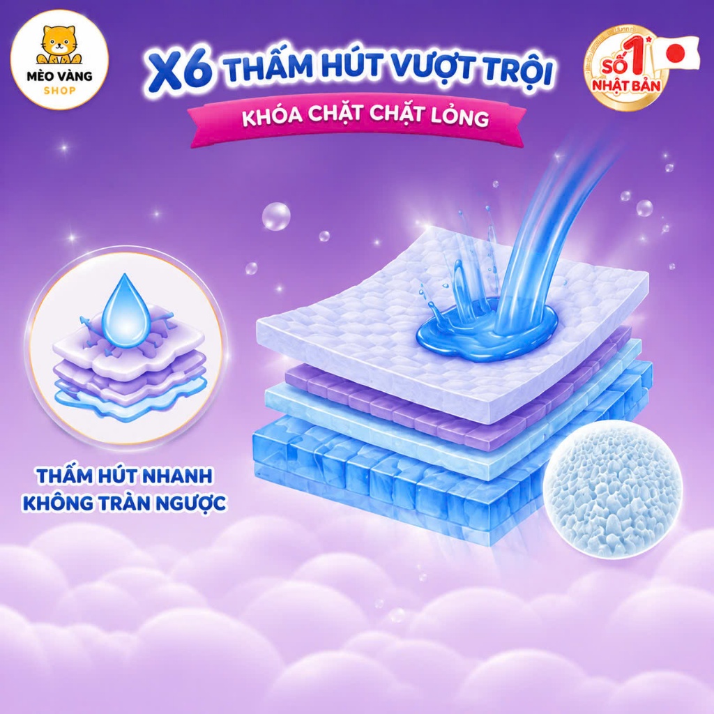 Tã quần bobby ultra M/L/XL/XXL siêu thấm hút