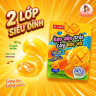 Combo 3 Gói Kẹo Dẻo Bóc Vỏ 3D Vui Nhộn Pandu