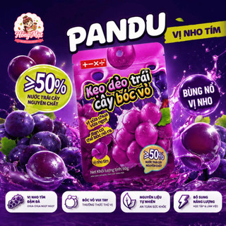 Combo 3 Gói Kẹo Dẻo Bóc Vỏ 3D Vui Nhộn Pandu