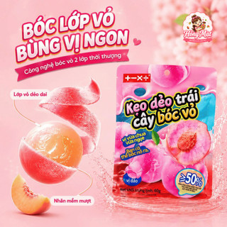 Combo 3 Gói Kẹo Dẻo Bóc Vỏ 3D Vui Nhộn Pandu
