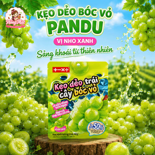 Combo 3 Gói Kẹo Dẻo Bóc Vỏ 3D Vui Nhộn Pandu