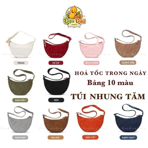 TÚI BAO TỬ ,TÚI ĐEO CHÉO NHUNG MỊN CAO CẤP