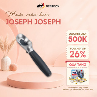 HCM Muôi múc kem Joseph Joseph 20226 Elevate có nút nhả và giá đỡ 21cm màu xám GermanySnT 9990119