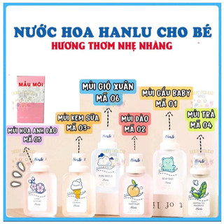 Xịt Thơm Body, Thơm Quần Áo Hương Nhẹ Nhàng Cho Mẹ Và Bé Hanlu