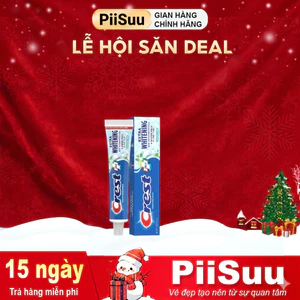 Kem đánh răng Crest Plus Extra Whitening (153g) - Hương bạc hà mát lạnh mang lại cảm giác thơm mát dễ chịu