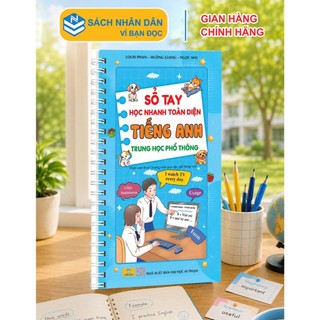 Sách - Sổ Tay Học Nhanh Toàn Diện Tiếng Anh Trung Học Phổ Thông - ndbooks