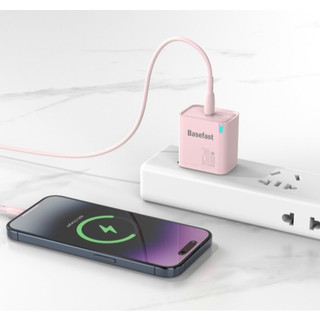 Bộ Sạc Nhanh Basefast Chính Hãng 20W/30W - Cáp sạc C to Ln, C to C dài 1m, Chống Cháy, Tự Ngắt Sạc