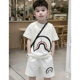 SÉT bộ bé trai siêu HOT mùa hè 2026 sz 15-45 kg, chất liệu poly cá sấu thoáng mát, thời trang(T01)