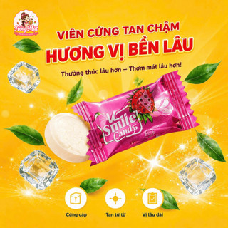 Kẹo C Hoa Quả Pandu Viên Nén Vị Trái Cây Thơm Mát Gói Lớn 1kg