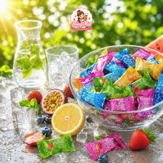 Kẹo C Hoa Quả Pandu Viên Nén Vị Trái Cây Thơm Mát Gói Lớn 1kg