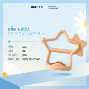 Gặm nướu silicon Moyuum - 3m+ - Hình sao