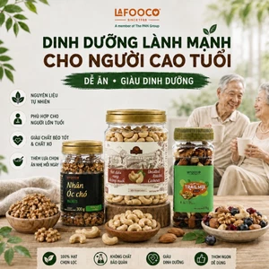 Hạt dinh dưỡng lành mạnh cho người cao tuổi