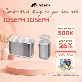 Combo bình đựng nước rửa tay và giá để bàn chải Joseph 70551  GermanySnT HCM 350017