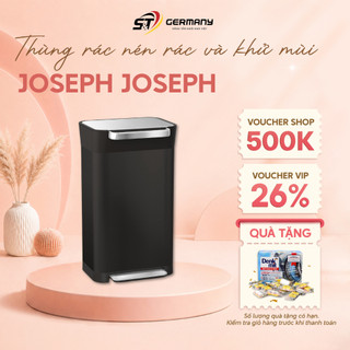 HCM Thùng rác nén rác và khử mùi Joseph Joseph Titan 30L 30146  màu đen Carbon GermanySnT