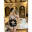 HT149 Bộ ngủ 2s sexy đính nơ xẻ v1 hách dáng,đồ ngủ lụa phối ren gợi cảm quyến rũ HT149