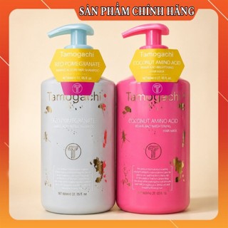 Cặp dầu gội xả TAMOGACHI 800ml thơm mượt ngăn tóc gãy rụng