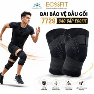 Đai Bảo Vệ Đầu Gối ECOFIT 7729, Co Giãn, Ổn Định Khớp Khi Vận Động, Chạy Bộ, Cầu Lông, Pickelball