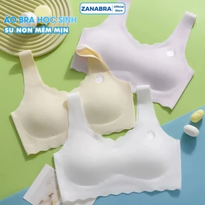 Áo ngực nữ học sinh su mút mỏng mềm mịn - Áo lá màu sắc pastel nhẹ nhàng, thoải mái ZANABRA A741