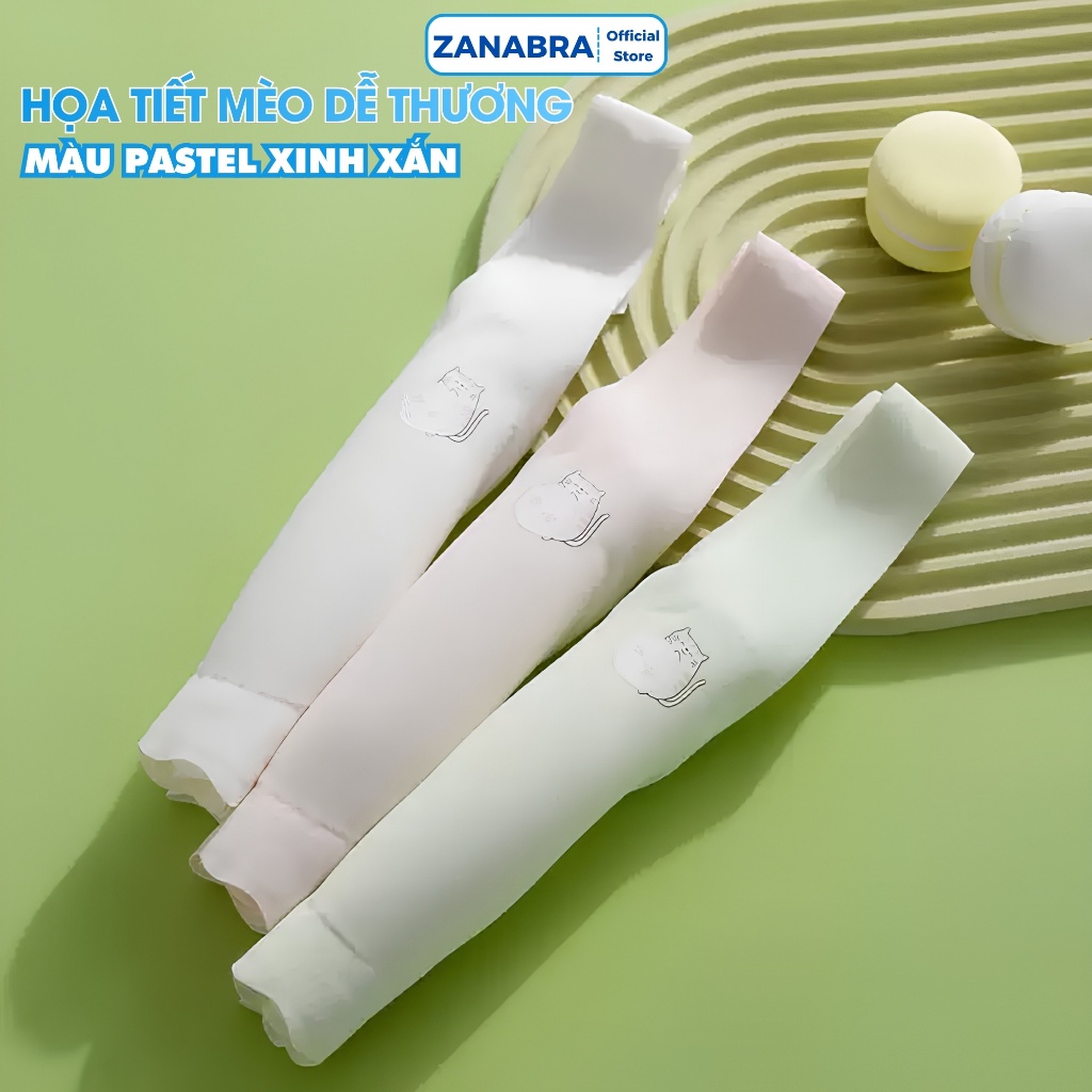 Áo ngực nữ học sinh su mút mỏng mềm mịn - Áo lá màu sắc pastel nhẹ nhàng, thoải mái ZANABRA  A741