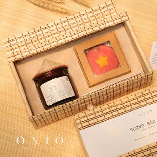 Set quà tặng Hương Sắc Việt - Hương thơm tinh dầu, quà lưu niệm Việt Nam, BST Đất Việt - ONIÕ