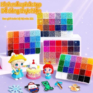 ✨Hạt Xếp Nghệ Thuật DIY - Đồ Chơi Bé Gái Bé Trai - Quà Tặng Sinh Nhật - Có Sẵn Bộ Nguyên Liệu