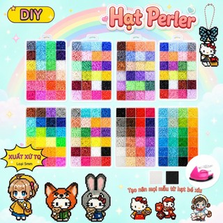 🧸 Bộ Hạt Xếp Cho Trẻ Em - Đồ Chơi DIY Sáng Tạo - Rèn Luyện Khéo Tay - Quà Tặng Cho Bé 6 Tuổi+