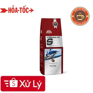 Cà phê rang xay pha phin S Chinh phục Trung Nguyên loại gói 500gr .