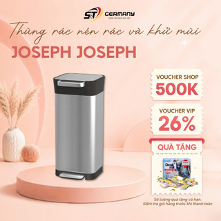Thùng rác nén rác và khử mùi Joseph Joseph Titan 20L,30L Ssteel 30037,30030  GermanySnT HCM