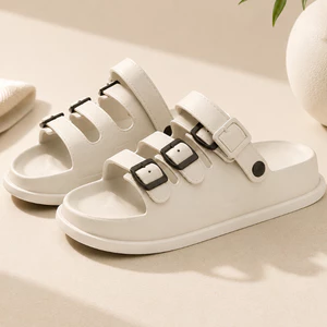 TĂNG 1 SIZE-Dép Sandal Nam Nữ Dép Quai Ngang Chất Liệu EVA Cao Cấp Siêu Nhẹ Phong Cách Hàn Quốc Đế Êm-3Q